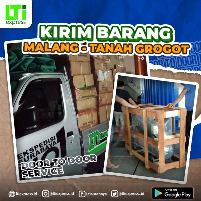 ekspedisi malang tanah grogot